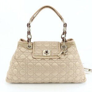 Christian Dior Cannage Lady leather shoulder bag REM